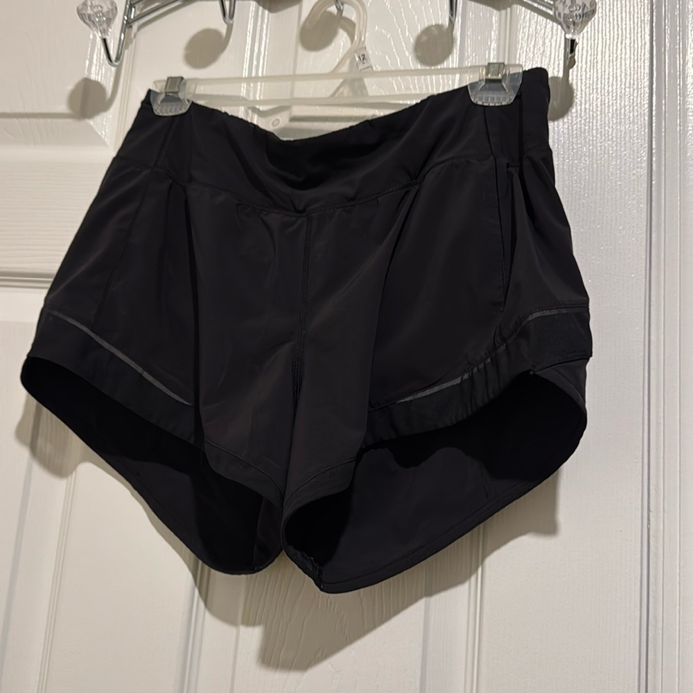 Lululemon Gait Keeper 3" Short Black Swift Ultra sz.6